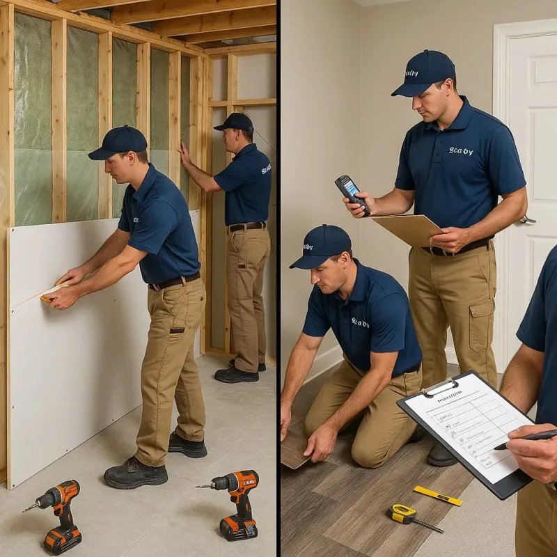 Repairs and Reconstruction process in Millcreek, UT